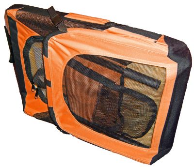 Image showing 6 th Pet Life 360-Degree Vista View Nylon Pet Crate