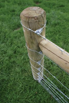 Image showing  Barbed Wire T-Clips, 12.5 Gauge, 10-Pack