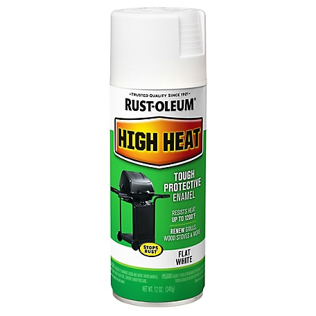 Rust-Oleum 12 oz. Specialty High-Heat 1,200 Degree F. Spray Paint, Satin
