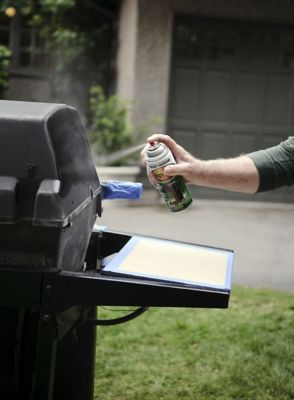 Image showing  12 oz. Specialty High-Heat 1,200 Degree F. Spray Paint, Satin