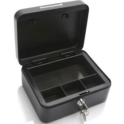 Image showing  6111 Convertible Steel Cash and Key Box with Key Lock