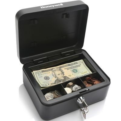 Image showing  6111 Convertible Steel Cash and Key Box with Key Lock