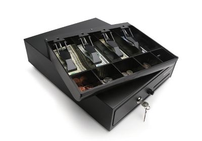 Image showing  Steel Space-Saving Cash Drawer with Touch Button Release