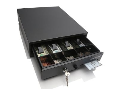 Image showing  Steel Space-Saving Cash Drawer with Touch Button Release