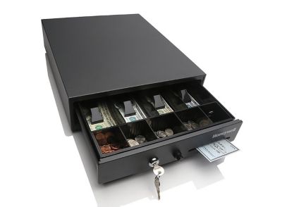 Image showing  Steel Space-Saving Cash Drawer with Touch Button Release