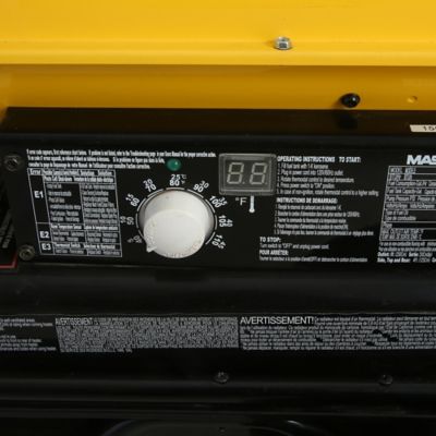 Image showing  Kerosene/Diesel Forced-Air Heater, 3,500 sq. ft., 140,000 BTU