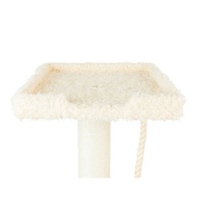 Image showing 6 th Armarkat Faux Fur Covered Real Wood Cat Scratch Furniture 57 in. Beige A5708