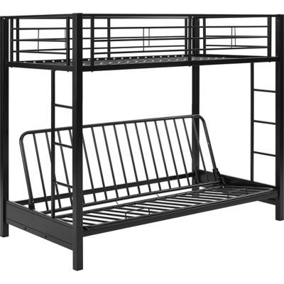 metal futon bunk bed