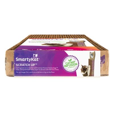 Image showing  Scratch Up with Catnip Infusion Technology Corrugate Hanging Cat Scratch Pad, Reversible, 20.25 in.