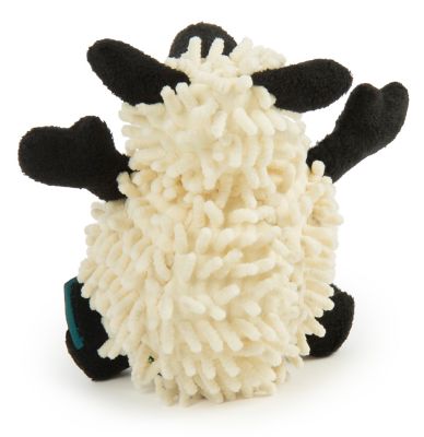 Image showing  Fuzzy Wuzzy Lamb with Chew Guard Dog Toy, Small