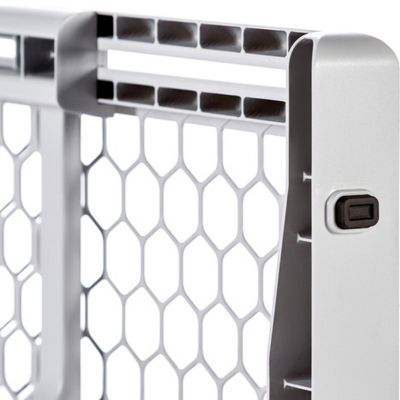Image showing  23 in. Expandable Plastic Pet Gate, 26 in. to 42 in. W