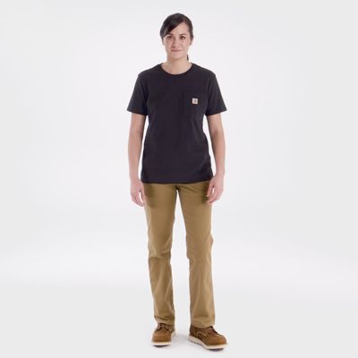 Image showing  Women's Rugged Flex Loose Fit Mid-Rise Crawford Work Pants