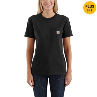 Carhartt Women's K87 Loose Fit Heavyweight Short-Sleeve Pocket T-Shirt, 103067