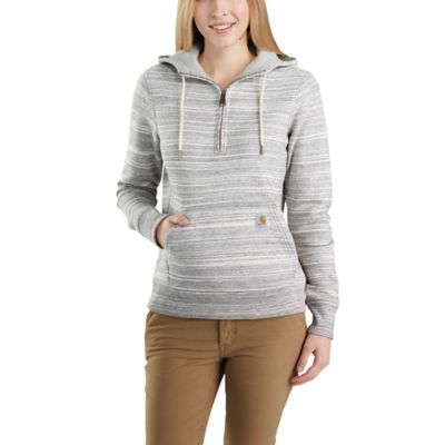 carhartt women's clarksburg half zip sweatshirt