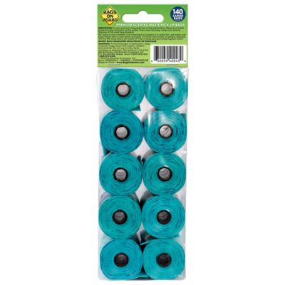 Image showing  Scented Dog Poop Bags, Ocean Breeze, 140 ct.