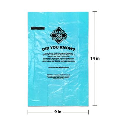 Image showing  Scented Dog Poop Bags, Ocean Breeze, 140 ct.