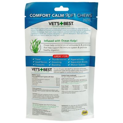Image showing  Comfort Calm Soft Chew Calming Supplement Treats for Dogs, 4.2 oz.
