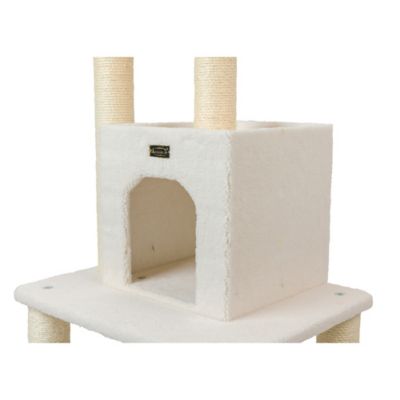 Image showing  B6203 Classic Real Wood Cat Tree, Five Levels With Condo and Two Perches