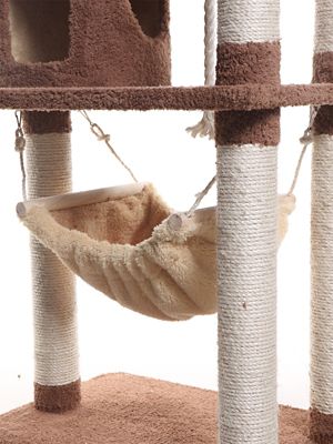 Image showing 6 th Armarkat Real Wood Cat Tree with Scratch Posts & Hammock, 70 in.
