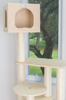 Image showing 5 th Armarkat Real Wood Premium Scots Pine 69-in. Cat Tree with Five Levels, Perch, Condo
