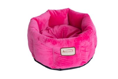 Image showing  Warm Pet Cuddle House Cat Bed, 15 in., Pink