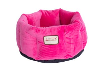 Image showing  Warm Pet Cuddle House Cat Bed, 15 in., Pink