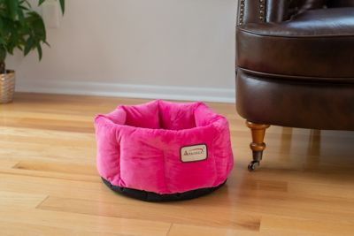 Image showing  Warm Pet Cuddle House Cat Bed, 15 in., Pink