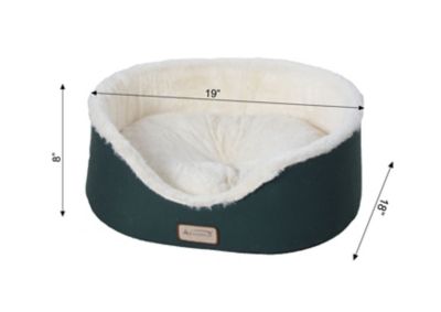 Image showing 5 th Armarkat Pet Cuddle House Oval Cat Bed, 22 x 19in., Laurel Green