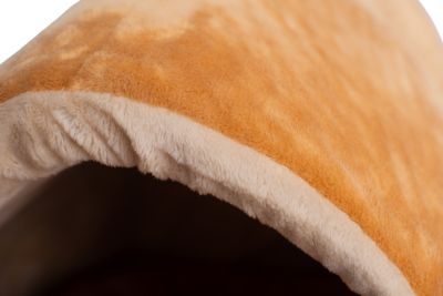 Image showing 7 th Armarkat Cave Shape Cat Bed, Brown/Ivory