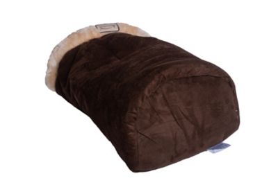 Image showing  Soft Cave Sleep Pet Bed for Dogs and Cats, Mocha