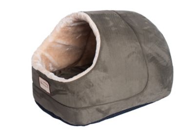 Armarkat Indoor Cave Cat Bed with Pad for Kitty, Laurel Green