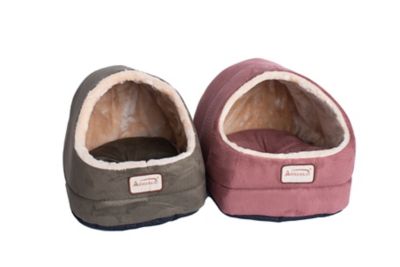 Image showing  Indoor Cave Cat Bed with Pad for Kitty, 18 in., Laurel Green