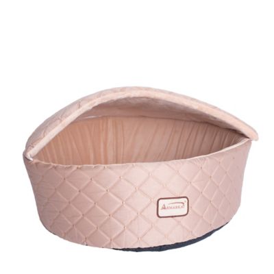 Image showing  Cuddle Cave Cat Bed with Detachable & Collapsible Zipper Top