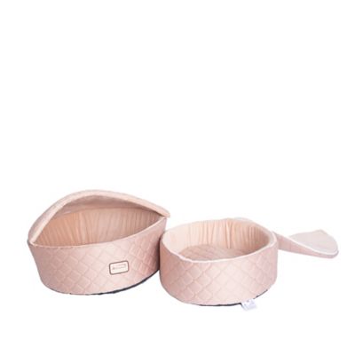 Image showing  Cuddle Cave Cat Bed with Detachable & Collapsible Zipper Top