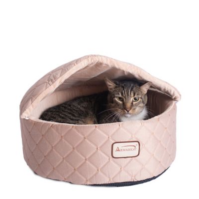 Armarkat Cuddle Cave Cat Bed with Detachable & Collapsible Zipper Top