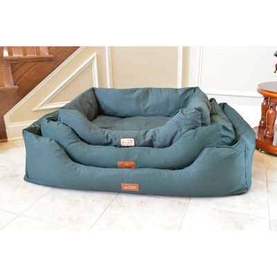 Image showing  Heavy Duty Oxford Bolster Dog Bed Replacement Covers with Zipper Pet Bed Mattress