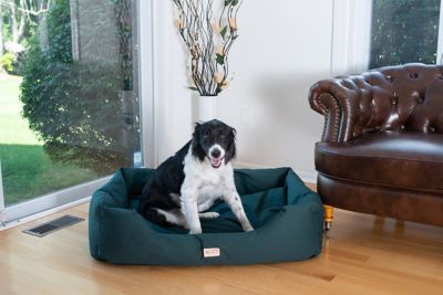 Image showing  Heavy Duty Oxford Bolster Dog Bed Replacement Covers with Zipper Pet Bed Mattress