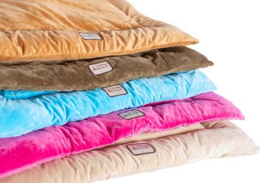 Image showing  Washable Crate Bed Poly Fill Cushion Pet Bed Mat Small And Medium Pets