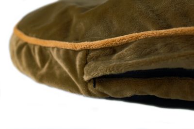 Image showing  Polyfill Cushion Dog Bed, Sage Green