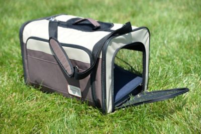 Image showing 5 th Armarkat Airline Approved Pet Carrier with Fleece Pad for Cats, Puppies and Small Dogs, 4 Sides Expandable, Cat Carrier