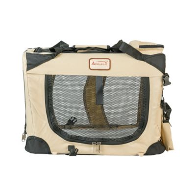 Image showing  3-Opening Soft Polyester Folding Travel Pet Crate, 20 in.