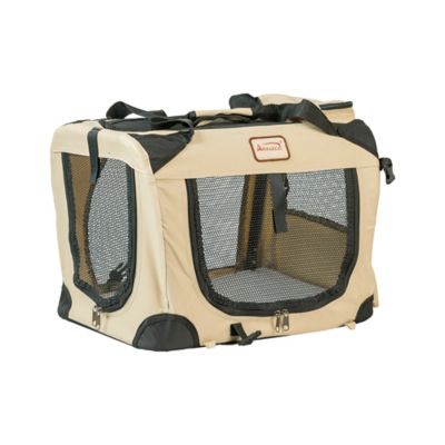 Image showing  3-Opening Soft Polyester Folding Travel Pet Crate, 20 in.