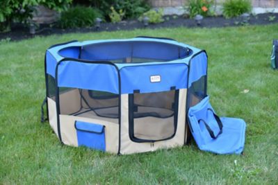 Armarkat Indoor/Outdoor Portable Pet Play Pen, Multiple Sizes and Colors