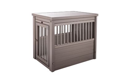Image showing  InnPlace End Table 1-Door ECOFLEX Pet Crate, Gray