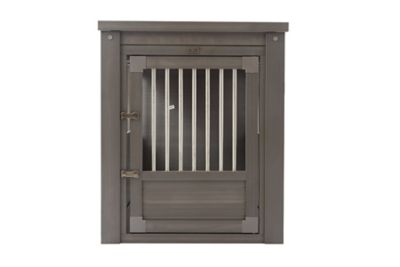 Image showing  InnPlace End Table 1-Door ECOFLEX Pet Crate, Gray