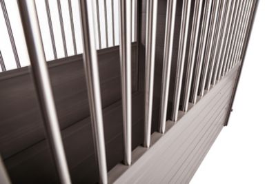 Image showing 5 th New Age Pet InnPlace End Table 1-Door ECOFLEX Pet Crate, Gray