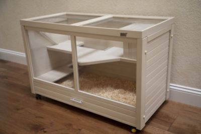 New Age Pet Park Avenue Indoor Rabbit Hutch, Made with ECOFLEX