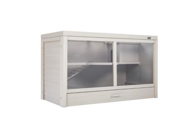 Image showing  2-Story Indoor ECOFLEX Park Avenue Rabbit Hutch, 24 in. x 39 in. x 20 in.