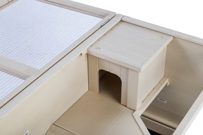 Image showing 5 th New Age Pet 2-Story Indoor ECOFLEX Park Avenue Rabbit Hutch, 24 in. x 39 in. x 20 in.