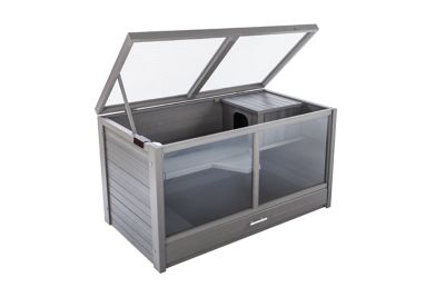 Image showing  1-Story Indoor ECOFLEX Park Avenue Rabbit Hutch, Jumbo, 24 in. x 43 in. x 24 in.